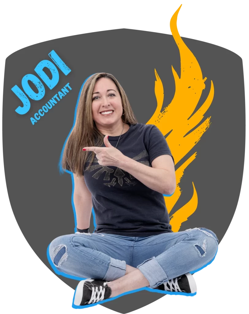 Employee review by Jodi, featured on the Paragon Accounting careers page in a gray shield graphic